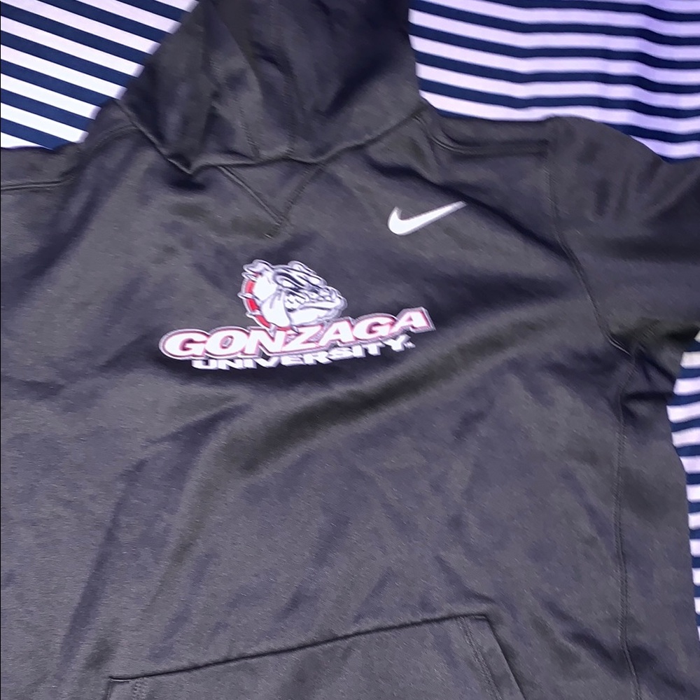 Nike Gonzaga University Black Hoodie